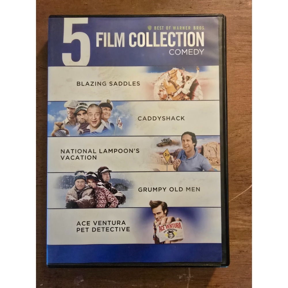 5 Film Collection: Comedy Collection DVD, Excellent Condition‎